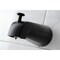 Kingston Brass Tub and Shower Faucet, 3, Wall Mount, Oil Rubbed Bronze KB8635DFL - alternate 2
